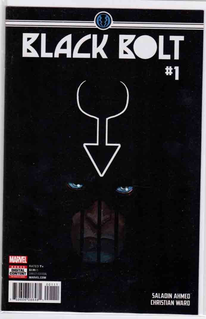 Black Bolt #1 (2017) Regular Christian Ward Cover